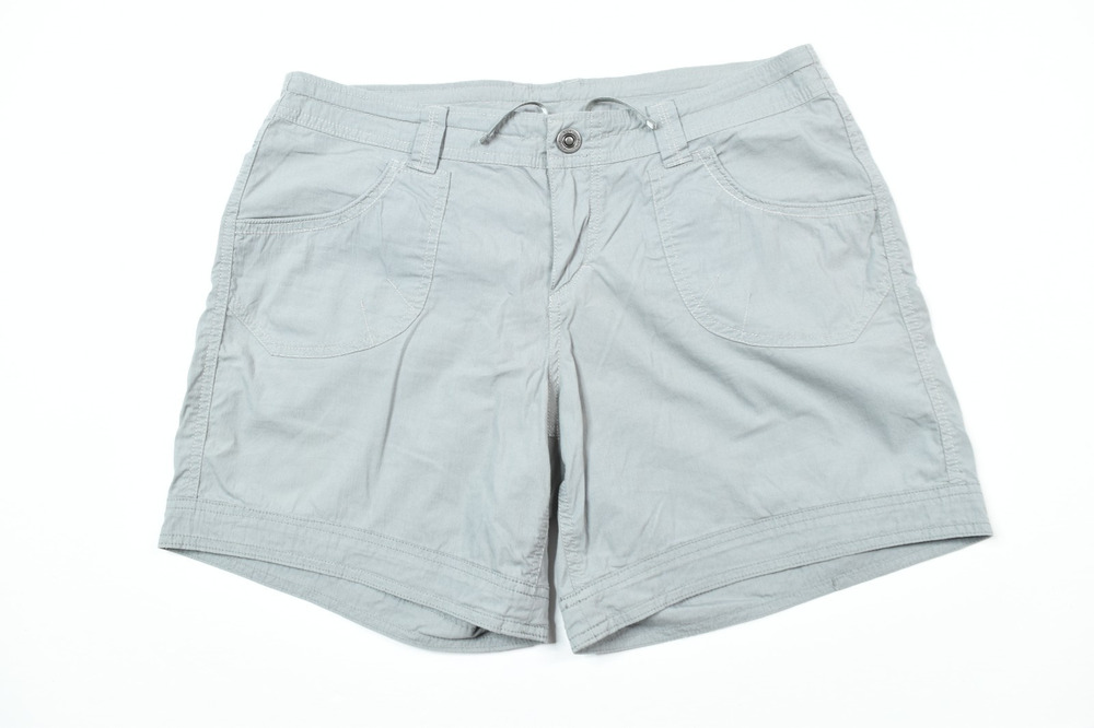 Kuhl Kontra Hiking Shorts Womens 10 Gray Nylon Stretch Lightweight